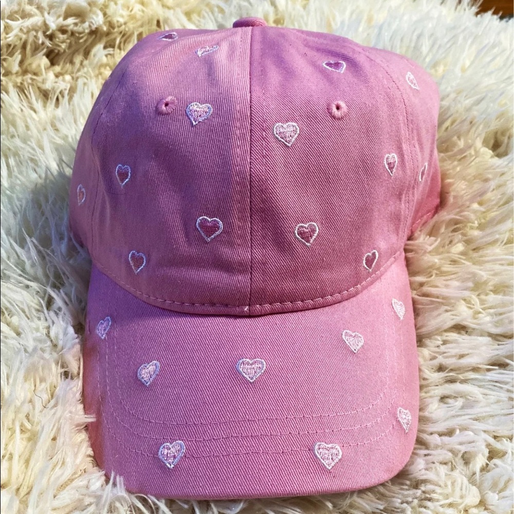 Stoney Clover Lane SCL X Target Collab Heart Hat Cap Pink